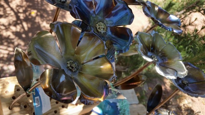 Metal Roses