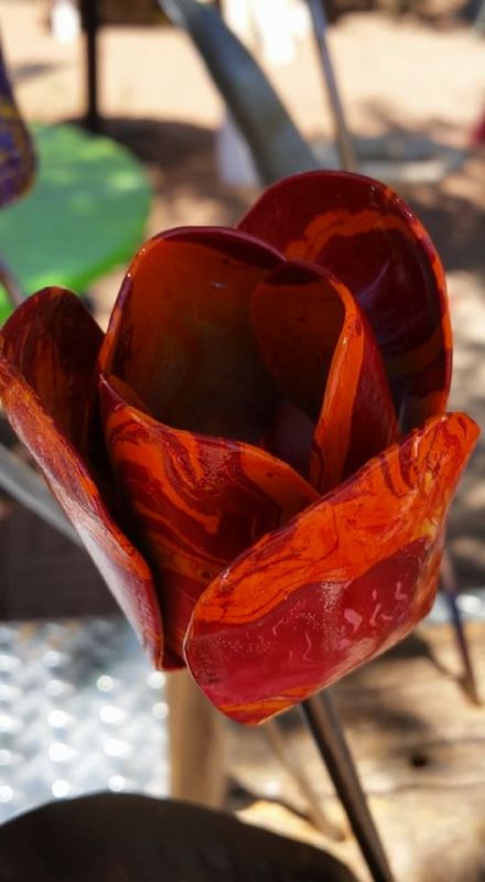 Metal Roses