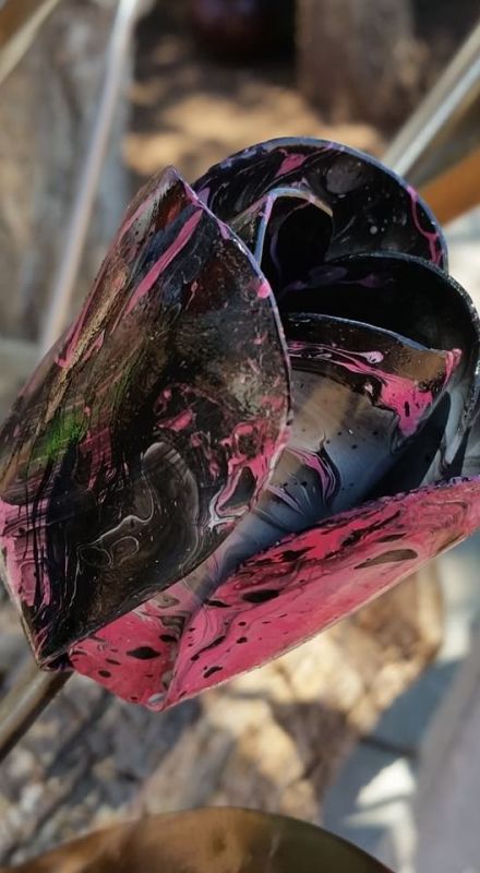 Metal Roses