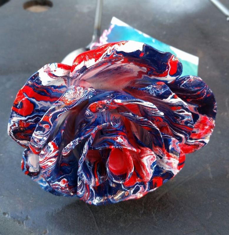 Metal Roses