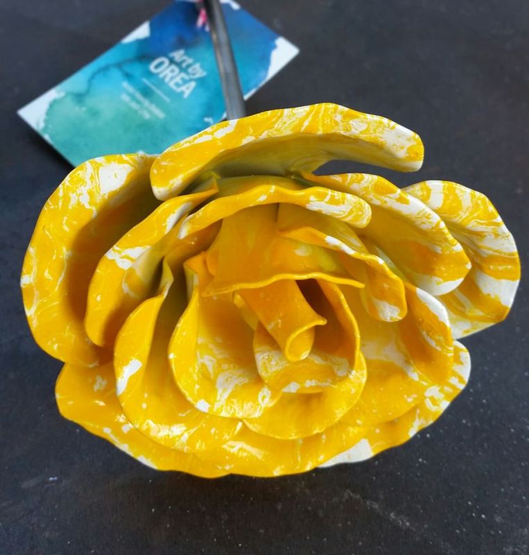 Metal Roses