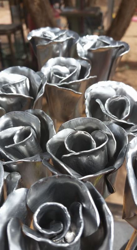 Metal Roses