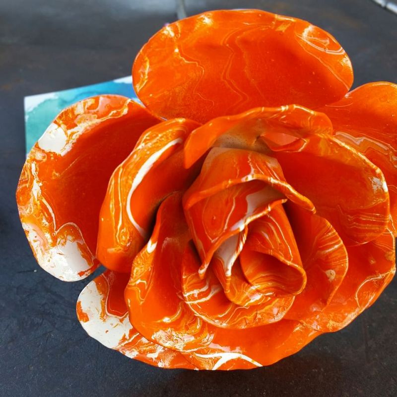 Metal Roses