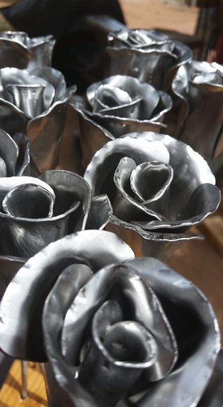 Metal Roses