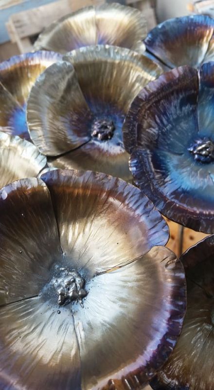 Metal Roses