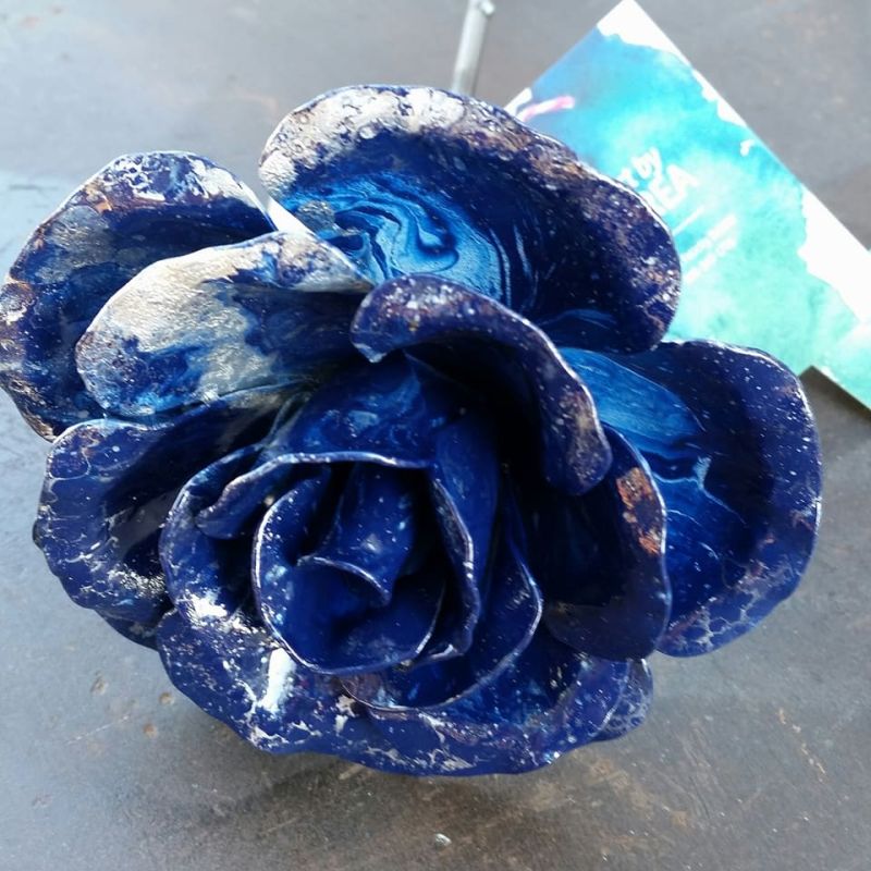 Metal Roses