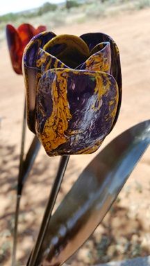 Metal Roses