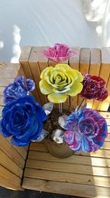 Metal Roses