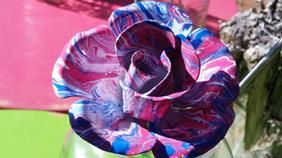 Metal Roses