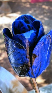 Metal Roses
